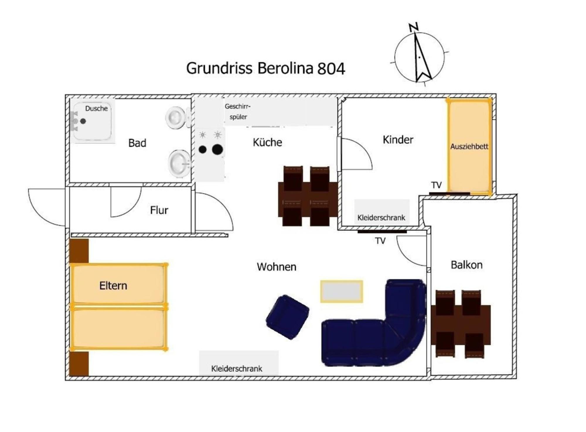 Berolina 804 Penthouse Mit Meerblick Dahme  Eksteriør billede